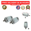 RS550 12V 40000RPM Electric Motor Pair for Power Wheels Ride-On Vehicles