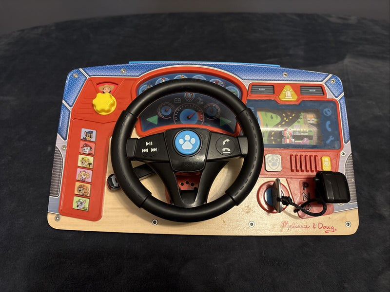 Wooden Paw Patrol Rescue Mission Dashboard with Interactive Map Cards
