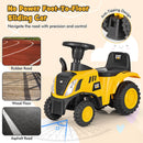 Caterpillar Licensed Kids Foot-to-Floor Ride-On Tractor with Shovel