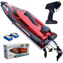 XDJXWJN DZH808 14-Inch Remote Control Boat 2.4GHz Speedster for All Ages