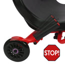 509 Crew: Red Landshark Ride-On Pedal and Push Toy for Kids 5+