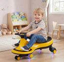 Wiggle Ride-On Toy for Kids 3+ with LED Light-Up Wheels