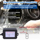 12-24V Car Horn Control System with Adjustable Volume and 12 Custom Sound Options