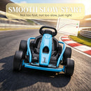 Electric Blue Go Kart for Kids Ages 8-12