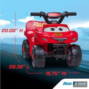 Disney Cars Toddler Electric Ride-On Quad by Kid Trax