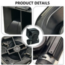 NEOGET Compact 12V Truck Air Horn Kit, 128dB, Black
