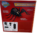 Infrared Remote Control Black Widow Spider Toy in Red and Black for Halloween