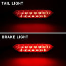 Smoked Tail Light Assembly for Yamaha Raptor 700/R 450 YFZ 450R/X 2006-2018