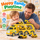 Veslier Building Vehicle Playset for Kids Ages 3 to 6