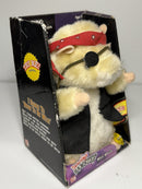 WILD WILLIE DANCING HAMSTER Vintage Motorcycle Style Plush Toy with "Born To Be Wild" Song