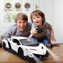Lamborghini 1:24 Scale Licensed Remote Control Car - White 2.4G