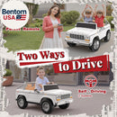 Ford F-150 24V 2-Seater Ride-On Vehicle for Children, White