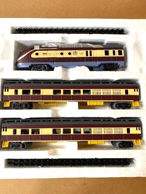 Aero Bullet Battery Operated Train Set with Lights, Sounds, and Extra Track