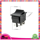 Set of 2 Foot Pedal Switches with 6 Pins for Ride-On Electric Cars 6V 12V 24V