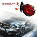 Dual 12V 300DB High-Volume Train Air Horn for Motorcycles, Cars, Trucks, SUVs, and Boats