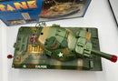 Vintage 90s 12" Military Tank S811 with Lights, Sound, and Motion