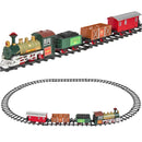 Classic Electric Train Set with Track for Kids