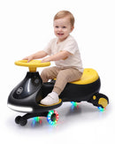 12V Toddler Wiggle Car and Swing Car with Pedal, Speed Up to 4MPH