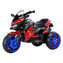 Electric Ride-On Motorcycle with Training Wheels for Children Aged 3-6
