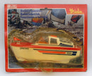 RETRO LUCKY PISCES BATTERY-POWERED BOAT 1003 WATERLINE ~ NEW OLD STOCK