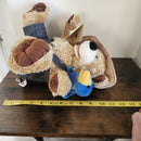 Pete & Tweet Duet CHANTILLY LANE 12" Plush Animated Bear and Bird Musical Toy
