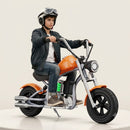 UL Approved Electric Mini Chopper Motorcycle for Kids 5-8 Years, 160W, 3 Speed