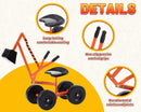 Sand Digger Excavator Ride-On Toy
