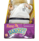 2001 Gemmy Kung Fu Hamster White Gi Plush Animatronic Toy
