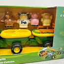 John Deere Animal Sounds Musical Tractor Hayride Toy