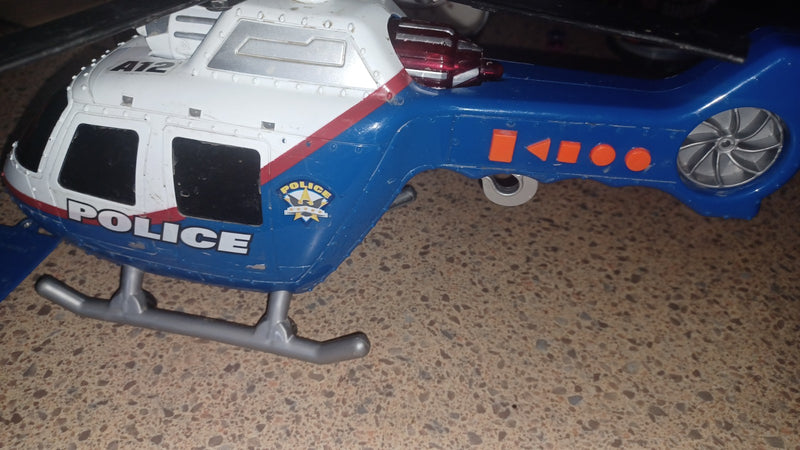 Working State Road Rippers Rush and Rescue Helicopter Toy with Batteries Included