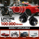130dB Dual Tone Waterproof Snail Horn Kit for Cars and Trucks - 2 Pack