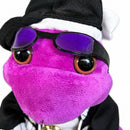 FROGZ Hip Hop Ribbit Frog in Purple | “In Da Club” | Gemmy