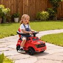 Qaba 3-in-1 Red FORD Shelby Push and Slide Car