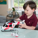 Sunny Days Entertainment Maxx Action Jumbo Helicopter - Interactive Lights and Sounds