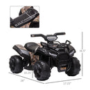 Kids 6V Electric Ride-On ATV with LED Headlights