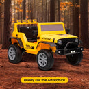 Tonka - 12V Electric Jeep for Kids with Rechargeable Battery and LED Lights