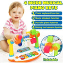 Musical Light-Up Rotating Keyboard Piano for Kids