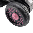 Pink 3-Wheel Electric Motorcycle Toy for Kids with Colorful Lights and Music