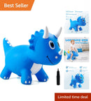 Dinosaur Ride-on Bouncy Hopper for Toddlers Aged 18 Months to 6 Years
