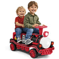 Vibrant 12V Kids 2-Seater Electric Train with Lights, Music, and Storage