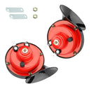 Dual 300DB Waterproof Electric Snail Train Horn Set, 12V