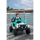 Electric 2-Seater Ride-On Truck with Parental Remote Control for Kids