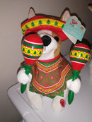 Dancing Plush Mariachi Puppy with Singing Macarena and Maracas
