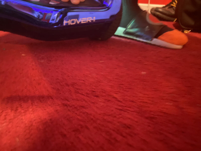 Hoverboard with All-Star Design and Single Wheel Balance