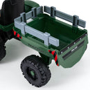 24V Kids' Ride-On Tractor with Removable Trailer and Music Remote Control