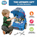 Interactive Truck Engine Playset for Kids - Mechanic Repair Kit with Lights and Sounds