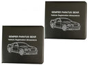 Muscle Car Vehicle Registration Organizer - Compact 5"x4.5"