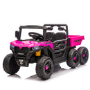 24V 400W 4WD Electric Dump Truck for Kids with 2.4G Remote Control & MP3 Player