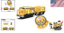 Kids' Electric Train Set with Realistic Sounds and Lights