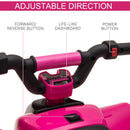 Pink 4-Wheeler Ride-On ATV for Toddlers Aged 18-36 Months